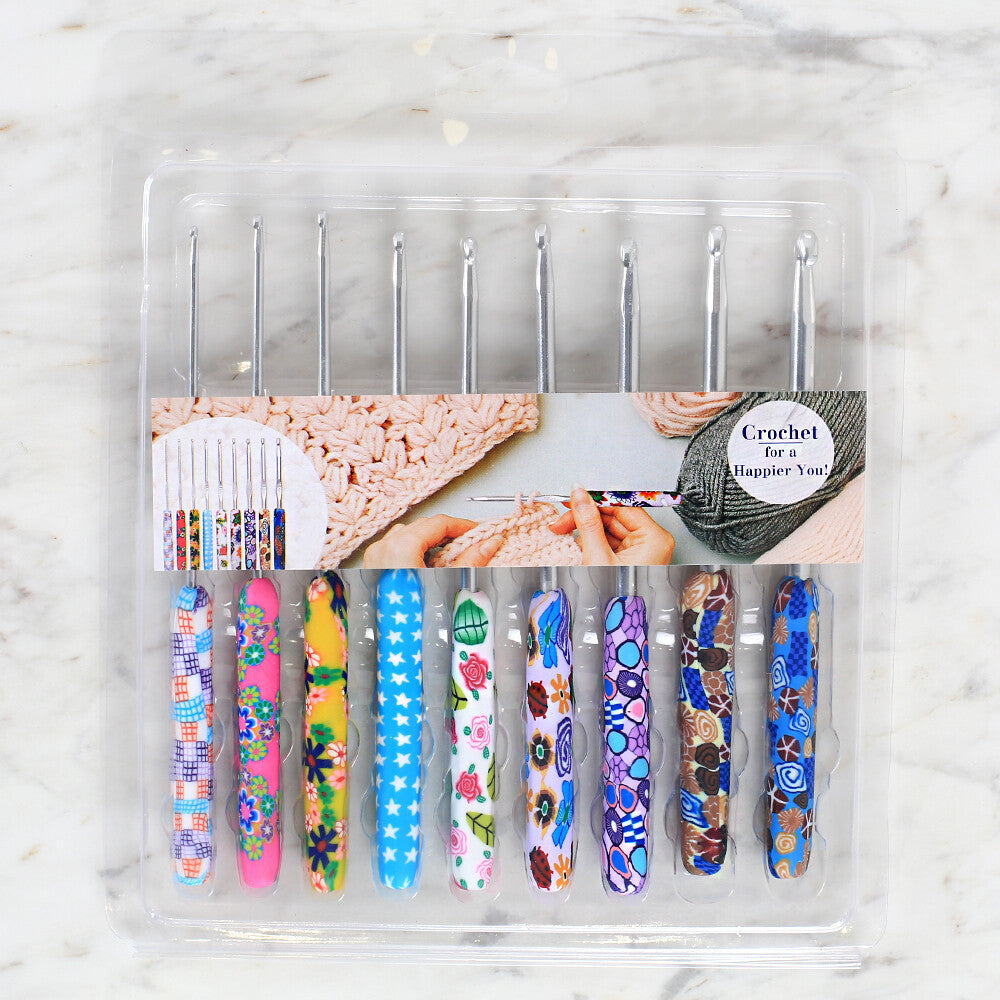 Loren 9 Adet Yün Tığ Seti